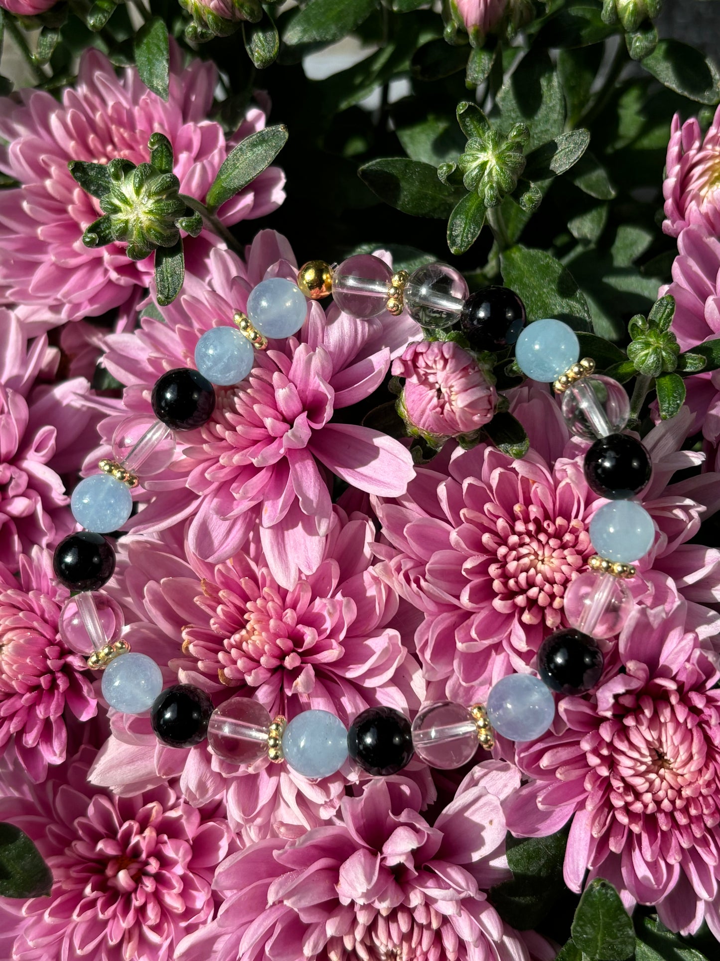 Astrologische Armkette für Damen Silber 925 vergoldet