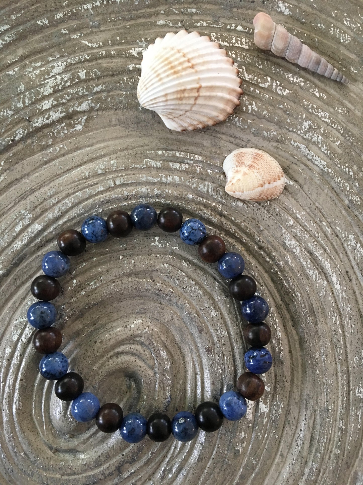 Edelsteinarmband Dumortierit