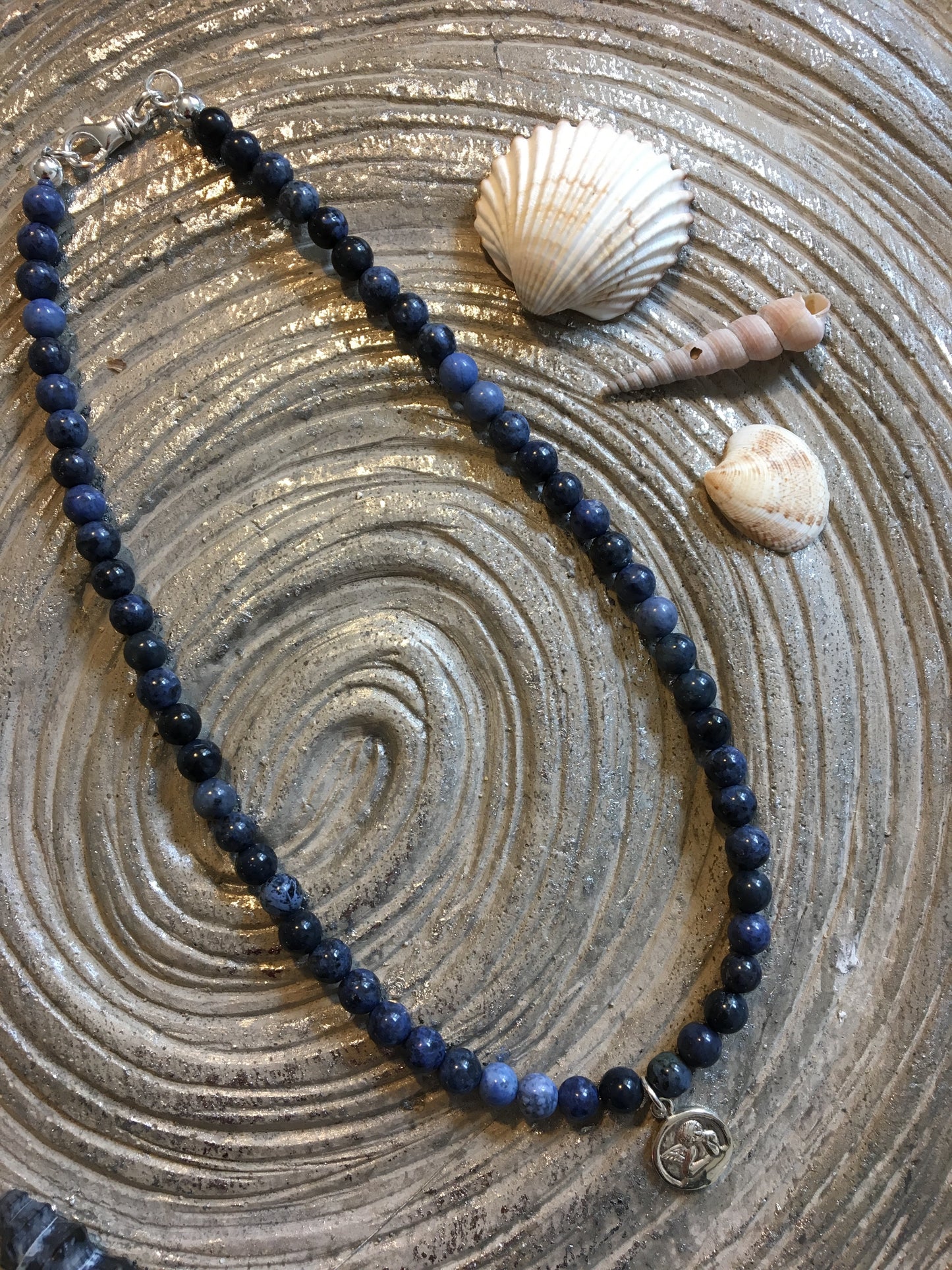 Edelsteinkette Take it Easy (Dumortierit)